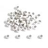 4*7mm acrílico letra inglesa cuentas planas diy niños preescolar joyería con cuentas accesorios transfronterizo una generación de cabello
