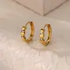 Pendientes de Amor Simple Transfronterizos Pendientes Nuevos de Moda para Mujer Pendientes de Arco Pendientes de Nicho con Temperamento Lujo Ligero Pendientes Pendientes