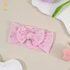 Diadema Elástica de Nylon de Nuevo Estilo Transfronteriza para Bebé, Casco Protector, Accesorios para el Cabello de Niños, Diadema con Lazo Estampado para Bebé