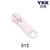 Tirador de cremallera YKK No. 3 tiradores de nailon DFL sin bloqueo para bolsas, fundas de edredón, fundas de almohada, tirador YKK hecho a mano, en stock para entrega inmediata