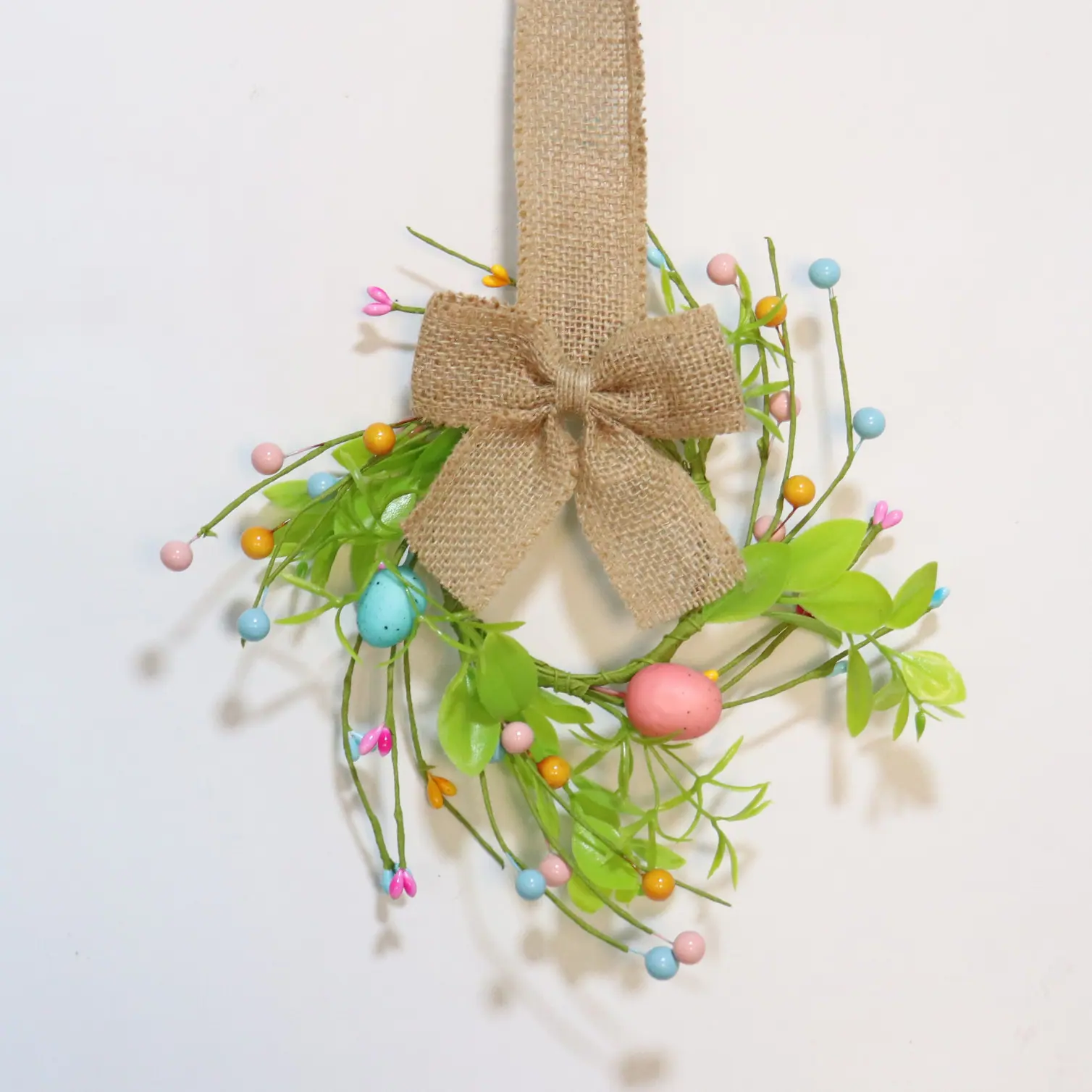 彩蛋小草绿叶亚麻蝴蝶结挂环2.JPG