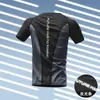 Camiseta Deportiva de Manga Corta de Secado Rápido para Hombre para Fitness, Entrenamiento de Baloncesto, Verano, Seda de Hielo, Correr Profesional, Media Manga