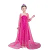Vestido de Princesa Congelada de Comercio Exterior para Niñas 2024 Día del Niño Vestido de Lentejuelas Vestido de Fiesta de Fin de Año Regalo de Cumpleaños