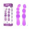 Placer gelatina barra trasera tapón trasero diversión marido y mujer Cynomial eléctrico tirón cuentas poli masajeador tapón anal de gelatina
