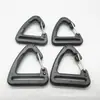 Suministro spot Gancho de alambre de gancho triangular de 2.5 cm Hebilla triangular Bolsa Gancho de plástico