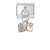 Nuevo producto transfronterizo 2026: Broche modular italiano, colgante de fase lunar y accesorios de decoración para pulseras DIY, disponibles para venta al por mayor mixta