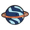 Decoração para Sapato de Borracha Macia PVC de Astronauta Espacial Acessórios para Tamanco Desenho Animado Fivela Decorativa Fivela de Sapato Destacável DIY Acessório de Sapato