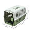 Jaula de Viaje para Gatos Mascotas, Transportadora Portátil de Mano para Gatos, Caja de Transporte Desmontable y Lavable para Perros y Gatos para Envío Transfronterizo