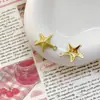 Liga Tulipa Trevo de Quatro Folhas Flor Marca Concha Estrela do Mar Gotejamento de Óleo Exquisito DIY Artesanal Pingente de Lado Único Pingente Joia