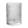 Vaso de vidrio a rayas transfronterizo para café cold brew con hielo, vaso para jugo de uso doméstico, vaso de leche, vaso para bebidas, vaso a rayas