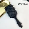Peine Popular Europeo de Fibra de Acetato con Airbag, Parte Superior Cranial Esponjosa, Peine Masajeador para Niñas, Peine Portátil para el Hogar, Peine con Cojín de Aire para Peluquería