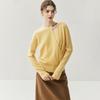 Elegante y Atmosférico ~ Suéter de Cachemira con Cuello Cruzado Irregular para Mujer, Jersey Ajustado de Color Sólido, Suéter Base de Cachemira, Otoño e Invierno