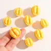 Colgante de Durian de Resina 3D Realista Transfronterizo Accesorios de Joyería DIY Collar Llavero Encanto de Fruta Decorativa