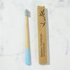 Cepillo de dientes de bambú para comercio exterior transfronterizo, cepillo de dientes de bambú con mango cónico para adultos, cepillo de dientes de bambú cónico pequeño, cepillo de dientes de bambú con lana de carbón de bambú.