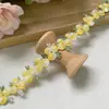 Renda de Cereja Gradiente Colorido Estéreo Solúvel em Água Bordado Roupas Roupas de Bebê Acessórios Mochila Mochila Materiais Decorativos