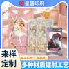 Fábrica de origem IP anime laser cards, photocards de estrelas, merchandise personalizado de ídolos, pôsteres e cards, disponíveis para pedidos em atacado