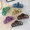 Pinza para el Cabello Gruesa de Acetato Retro Estilo Francés, Pinza de Tiburón Elegante y Sencilla, Accesorio para el Cabello Pasador Estilo Coreano