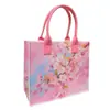 Bolso de Fieltro Floral Creativo, Bolso Tote Portátil de Aspecto Elegante para Salidas, Bolso de Fieltro para Eventos Corporativos, Bolso de Mano