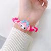 Diy Sanrio Hair Rope Handmade Kuromi Meridian Yugui Patchia Dog Casal Pulseira de Borracha para Namorado