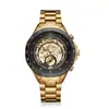 Reloj Mecánico Automático Transparente Retro Europeo y Americano Sewor, Elegante Reloj de Pulsera de Acero para Hombre de Negocios y Viajero, Envío Directo de Una Pieza