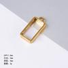 Yiwu Joyería al por Mayor Borde Asimétrico Corazón Hoja de Arce Rombo Accesorios para Joyería DIY Suministro Transfronterizo