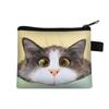 Monedero Temático de Gato, Portallaves y Tarjetas de Gran Capacidad, Bolso Cuadrado Mini Corto, Venta al por Mayor Transfronteriza, Monedero Pequeño Exquisito