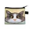 Bolsa de Monedas Linda de Gato Más Vendida Transfronteriza Portatarjetas Infantil Moda Dibujos Animados Estudiante Tendencia Bolsa de Almacenamiento Portátil Venta al por Mayor