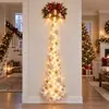 Nuevo producto transfronterizo: Decoración Espiral de Estrella de Navidad, una lámpara de pared artesanal de madera para la temporada navideña
