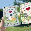 Ins Apple Star es adecuado para funda protectora de tableta iPad mini 7/6, air 8 anticaídas Plegado en Y Pro 13 con ranura para lápiz
