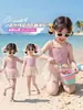 Trajes de baño para niñas, Trajes de baño elegantes de secado rápido, Lindos trajes de baño de princesa para bebés, para niños pequeños, medianos y grandes, bebés y niñas