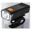 Nueva luz de bicicleta, luz nocturna, carga USB, impermeable, para ciclismo al aire libre, equipo de bicicleta