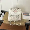 Mochila casual de nicho para mulheres, novo estilo verão 2026, bolsa de ombro simples para mulheres, alto apelo estético, mochila feminina