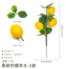 Ramo de Limão Simulada Primavera Amazônica Fruta de Limão Planta Verde Espuma Artificial Cacho de Limão Fruta Simulada Decoração