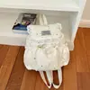 Otoño 2026 Nuevo Estilo Estilo ins Mochila Pequeña Cordón de Estrella Bolso de Doble Hombro Viaje Cotidiano Mochila Pequeña Venta al por Mayor Bolsos para Mujer