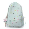 Mochila Escolar para Estudiantes, Mochila de Viaje Linda para Niñas Dulces, Mochila Escolar Estilo Leche Salada, Mochila Bordada para Estudiantes de Secundaria y Preparatoria