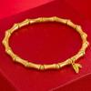 Pulseira de bambu 17 design de bambu forma única clássica simples moda combinando fábrica atacado
