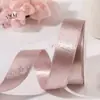 Cinta Rosa DIY Empaque de Regalo Encaje Cuadros Borde Ondulado Cinta Decorativa Accesorios para el Cabello Moño Cinta de Malla