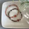 Novo estilo chinês retro cor frisado cordão feminino high-end estilo nacional luz luxo pulseira nicho requintado e simples jóias