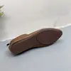 Botas Femininas Vintage Tecidas à Mão 2024 Couro Bovino Camada Superior Bico Fino Botas de Cano Curto de Couro Genuíno para Mulheres
