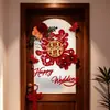 'Xi' Caractere Adesivo de Porta Suprimentos de Casamento Conjunto Completo Decoração do Quarto da Noiva Arranjo de Casamento Celebração de Casamento no Quarto Adesivo Grande de Caractere 'Xi' para Porta Principal
