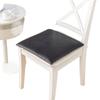 Almofada de Couro Impermeável e Resistente a Manchas para Assento, Almofada Espessa para Mesa de Jantar e Cadeira, Almofada de Banqueta Antiderrapante em Forma de Ferradura, Sedentarismo no Escritório