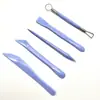 Cuchillo para Esculpir Arcilla Niños Bricolaje Arcilla Suave Modelado Arcilla de Alfarería Escultura Cinco Piezas Juego de Herramientas para Arcilla Suave