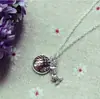 Desejo AliExpress explosões superfície escama de peixe Pedra do Tempo pingente de diamante plano colar fabricantes de joias de comércio exterior atacado