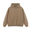 Sudadera con capucha de rizo de color sólido 300 g para Otoño e Invierno Marca de moda Oversize para Hombres y Mujeres Soporta Venta al por mayor Transfronteriza Personalización