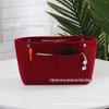 Bolsa de cosméticos de feltro transfronteiriça Bolsa de feltro Nova bolsa de armazenamento Bolsa de feltro multifuncional feminina Bolsa média Bolsa de armazenamento Atacado