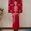 Vestido Xiuhe para homens e mulheres terno 2022 novo casamento nupcial Casal vestido de noiva chinês Xiuhe vestido de noiva emagrecimento