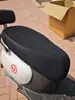 Capa de Malha Isolante Térmica à Prova d'Água e de Sol para Scooter Elétrica Universal Capa de Assento de Motocicleta Capa de Assento Respirável para Veículo Elétrico Almofada de Assento de Carro