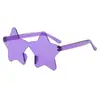 Navidad Halloween Gafas de Estrella sin Marco de Moda Lindas de Moda Puntos