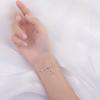 Pulsera Fulu de Plata de Ley Hanyi para Mujer estilo Ins Lujo Ligero Diseño de Nicho Sensación de Alta Gama Pulsera del Año de Nacimiento Regalo de San Valentín