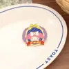Broche de Dibujos Animados Sanrio Kuromi Perro Canela Insignia Accesorios para Ropa de Niños Estudiantes Colgante para Ropa Jk